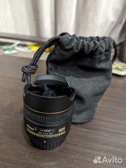 Nikon af fisheye nikkor 10.5 mm 1:2:8
