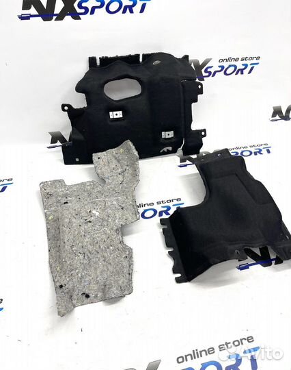 Обивка моторного отсека priora