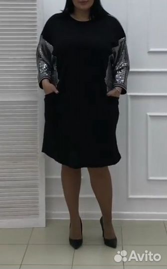 Платье darkwin plus size