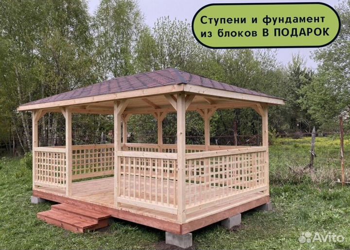 Дачные беседки