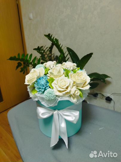 Сладкие букеты из зефира