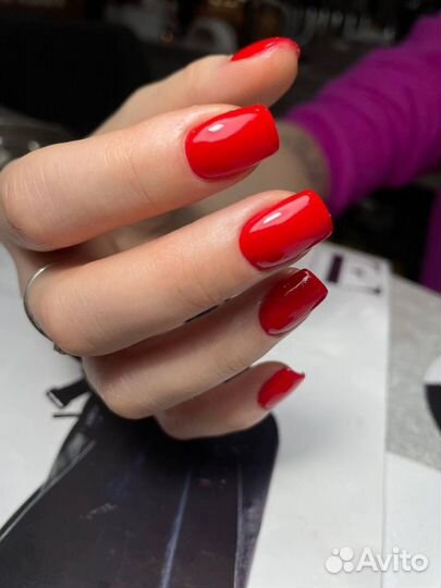 Маникюр гель лак