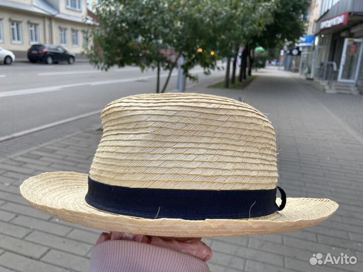 Шляпа женская соломенная
