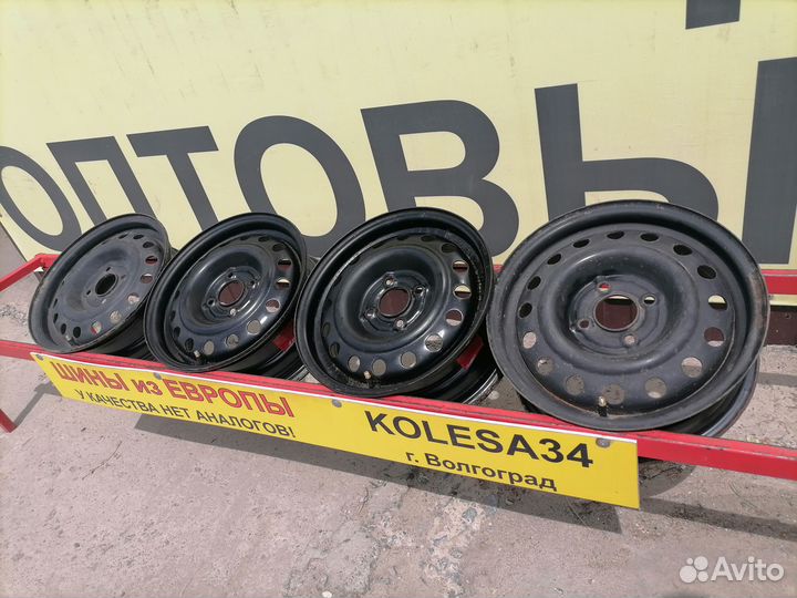 Диски R14 4x100 стальные бу