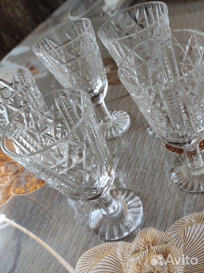 Хрустальные рюмки СССР