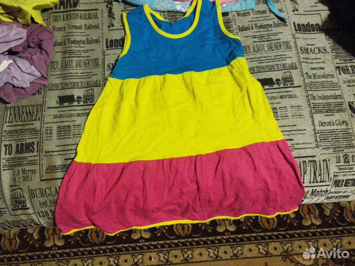 Детская одежда для девочек пакетом 2-3 года