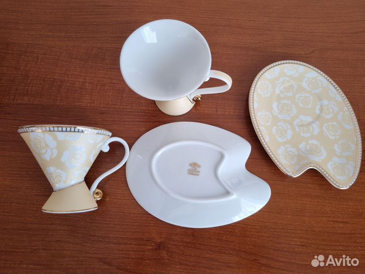 Чайная пара фарфор англия