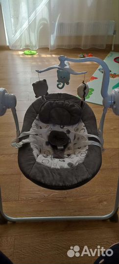 Детские качели шезлонг