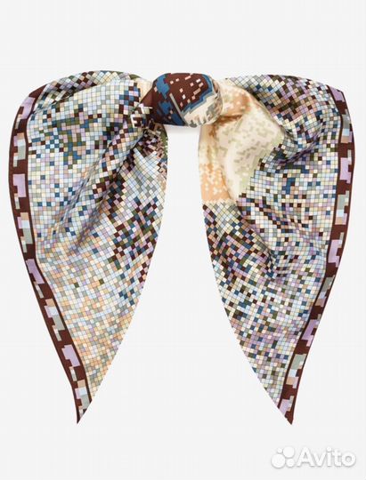 Платок женский шелковый