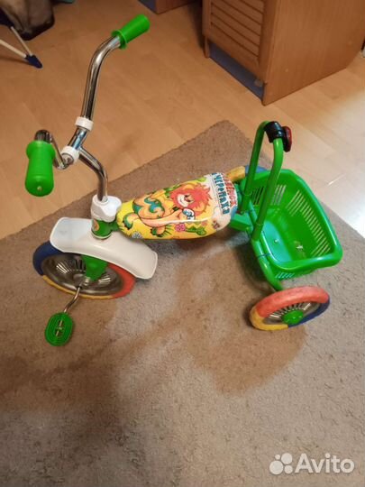 Детский трехколесный велосипед бу