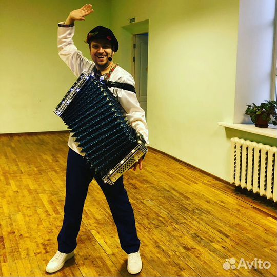 Баянист. Застольные песни