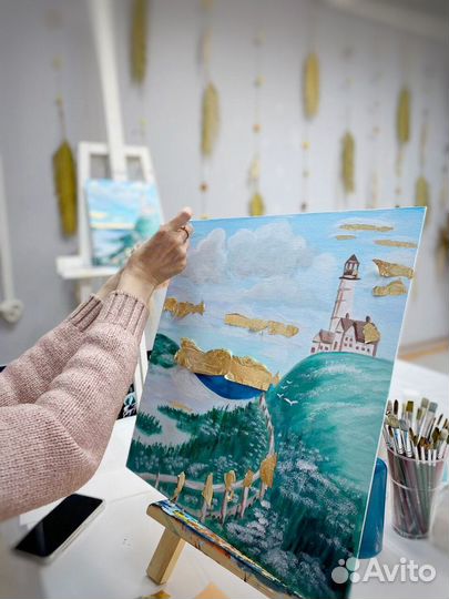 Мастер-классы по живописи, эпоксидной смоле