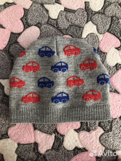 Шапка (Mothercare) для мальчика весна/осень 54 см