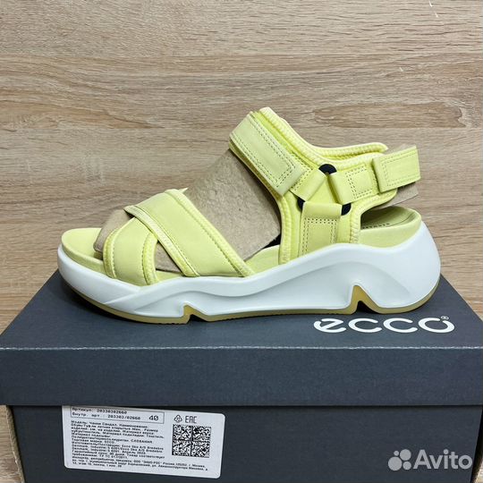 40/41 Новые сандалии Ecco chunky sandal