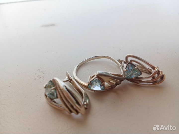 Серебряный комплект