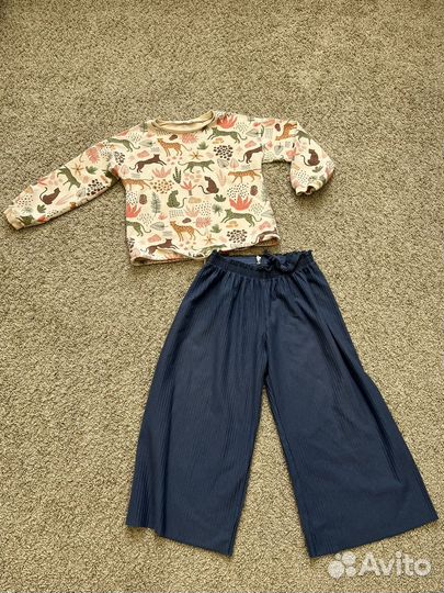 Пакет вещей на девочку 128 см