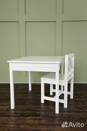 Детский набор столик + стульчик для занятий и игр