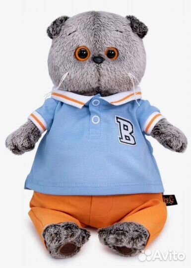 Кот Басик 30 см