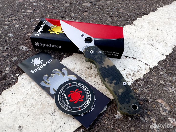 Spyderco Paramilitary 2 Camo C81gpcmo2
