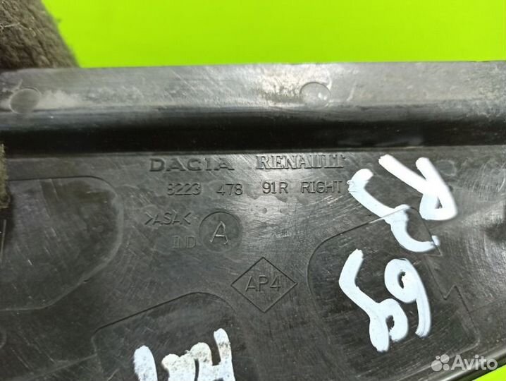 Накладка двери задняя Renault Duster HSA K4MA690