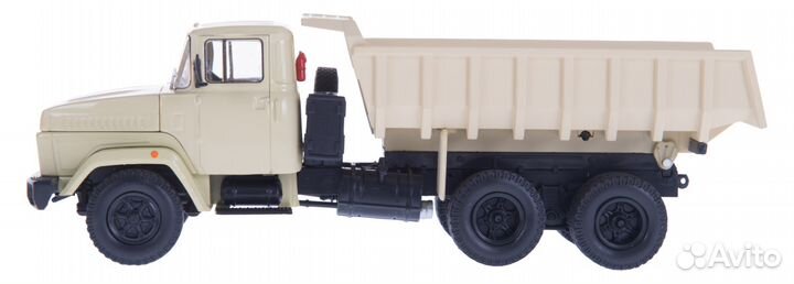 Краз-6510 (1985-94) самосвал, бежевый