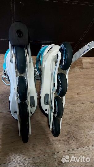 Роликовые коньки детские размер 35-38