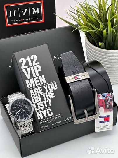 Мужские часы Tommy Hilfiger подарочный набор