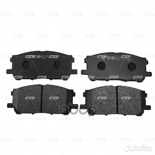 Колодки lexus rx300 all 03 GK1059 CTR