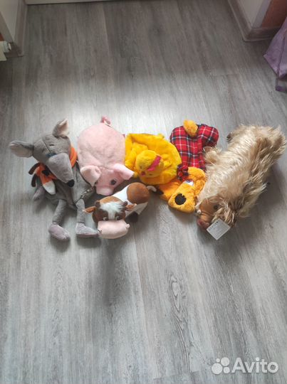 Сумка игрушка мягкая пакетом