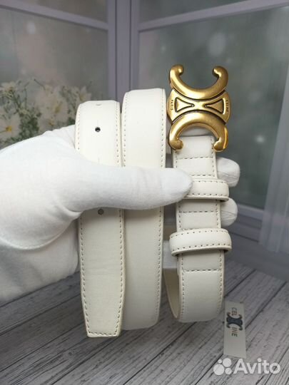 Ремень Женская Celine Люкс Натуральная кожа