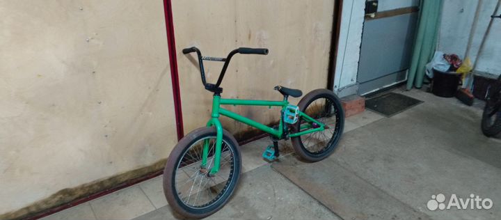 Велосипед bmx + запчасти (рама, вилка, обод )