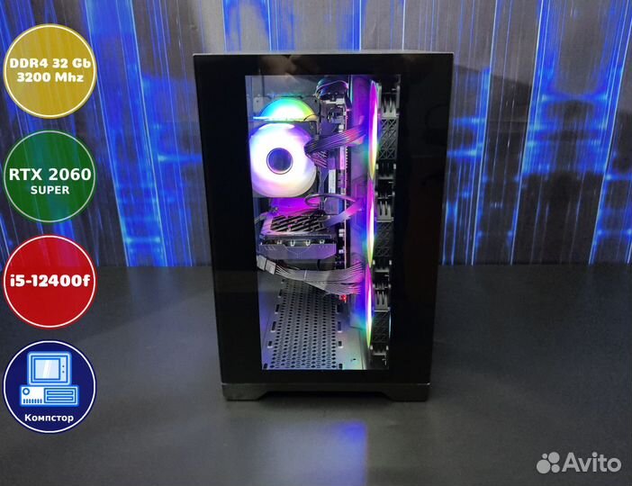 Игровой компьютер i5-RTX2060SUP-32DDR4-DOY0968-H610