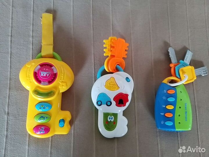 Развивающие музыкальные игрушки пакетом