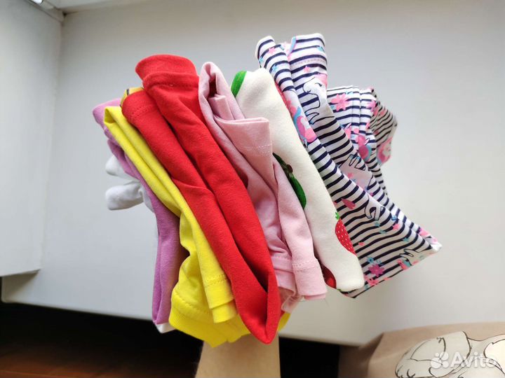 Детские вещи пакетом для девочек 80 86