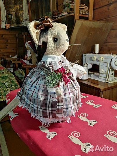 Кукла текстильная