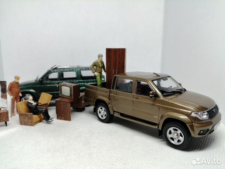 Модель УАЗ Патриот «пикап» / UAZ Patriot Pickup