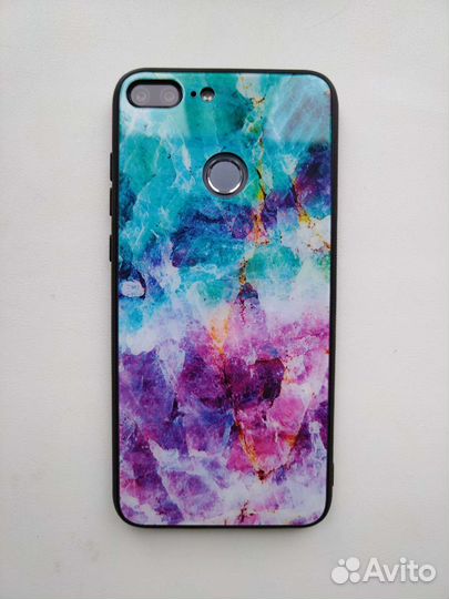 Чехол под мрамор на Honor 9 lite