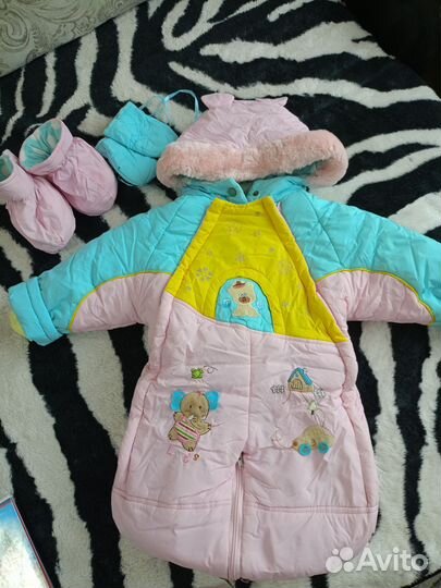 Комбинезон трансформер зимний