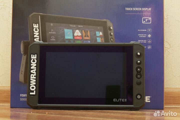 Lowrance Elite 9FS монитор с крышкой