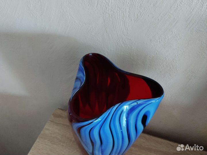 Ваза муранское стекло Италия