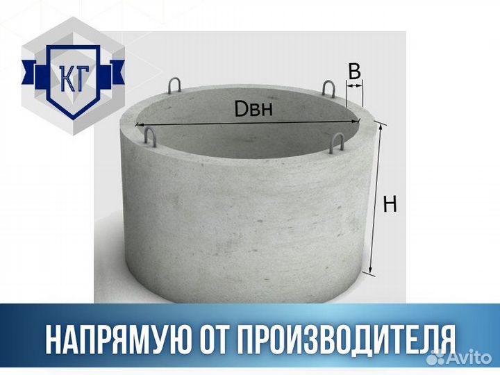 Бетонные кольца