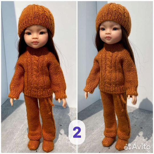 Костюмы Осень для куклы Паола Рейна