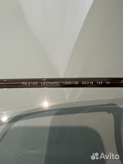 Очки Ray Ban Leonard