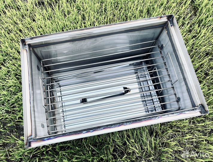 Коптильня из нержавейки 2 мм