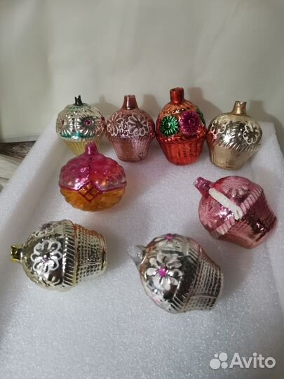 Елочные игрушки СССР