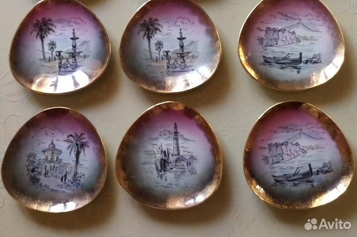 Старинные фарфоровые розетки Martinroda