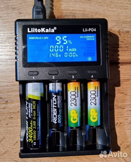 Зарядное устройство LiitoKala Lii - PD4