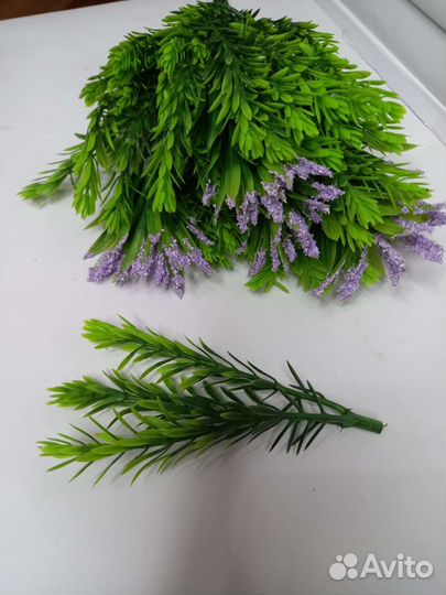 Искусственная зелень для букетов, листья