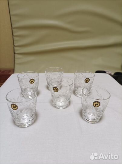 Хрустальные рюмки СССР