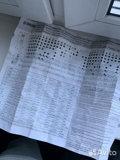 Блокфлейта yamaha YRS 20G